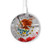 S3314 Mexico Flag Vinatage Football Graphic Kabelloses Ladegerät Pad 15W Typ-C iPhone Android LED Licht Ladestation