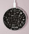 S3426 Blackboard Science Kabelloses Ladegerät Pad 15W Typ-C iPhone Android LED Licht Ladestation