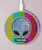 S3437 Alien No Signal Kabelloses Ladegerät Pad 15W Typ-C iPhone Android LED Licht Ladestation