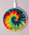 S3459 Tie Dye Kabelloses Ladegerät Pad 15W Typ-C iPhone Android LED Licht Ladestation