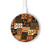 S3460 Mali Art Pattern Kabelloses Ladegerät Pad 15W Typ-C iPhone Android LED Licht Ladestation