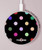 S3532 Colorful Polka Dot Kabelloses Ladegerät Pad 15W Typ-C iPhone Android LED Licht Ladestation