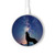 S3555 Wolf Howling Million Star Kabelloses Ladegerät Pad 15W Typ-C iPhone Android LED Licht Ladestation