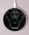 S3619 Dark Gothic Lion Kabelloses Ladegerät Pad 15W Typ-C iPhone Android LED Licht Ladestation