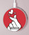 S3701 Mini Heart Love Sign Kabelloses Ladegerät Pad 15W Typ-C iPhone Android LED Licht Ladestation