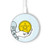 S3722 Tarot Card Ace of Pentacles Coins Kabelloses Ladegerät Pad 15W Typ-C iPhone Android LED Licht Ladestation
