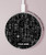 S3808 Mathematics Blackboard Kabelloses Ladegerät Pad 15W Typ-C iPhone Android LED Licht Ladestation