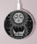 S3854 Mystical Sun Face Crescent Moon Kabelloses Ladegerät Pad 15W Typ-C iPhone Android LED Licht Ladestation