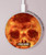 S3881 Fire Skull Kabelloses Ladegerät Pad 15W Typ-C iPhone Android LED Licht Ladestation