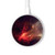 S3897 Red Nebula Space Kabelloses Ladegerät Pad 15W Typ-C iPhone Android LED Licht Ladestation