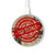 S3937 Text Top Secret Art Vintage Kabelloses Ladegerät Pad 15W Typ-C iPhone Android LED Licht Ladestation