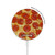 S0236 Pizza Magnetisches kabelloses Ladepad mit MagSafe 15W für iPhone 16 15 14 13 12