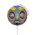 S0965 African Baluba Mask Magnetisches kabelloses Ladepad mit MagSafe 15W für iPhone 16 15 14 13 12