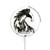 S1031 Horse Paintbrush Magnetisches kabelloses Ladepad mit MagSafe 15W für iPhone 16 15 14 13 12