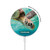S1377 Ocean Sea Turtle Magnetisches kabelloses Ladepad mit MagSafe 15W für iPhone 16 15 14 13 12