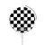 S1611 Black and White Check Chess Board Magnetisches kabelloses Ladepad mit MagSafe 15W für iPhone 16 15 14 13 12