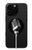 S1672 Retro Microphone Jazz Music Magnetisches kabelloses Ladepad mit MagSafe 15W für iPhone 16 15 14 13 12