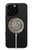S1788 Ammonite Fossil Magnetisches kabelloses Ladepad mit MagSafe 15W für iPhone 16 15 14 13 12