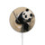 S2210 Panda Fluffy Art Painting Magnetisches kabelloses Ladepad mit MagSafe 15W für iPhone 16 15 14 13 12