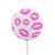 S2214 Pink Lips Kisses Magnetisches kabelloses Ladepad mit MagSafe 15W für iPhone 16 15 14 13 12