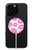 S2214 Pink Lips Kisses Magnetisches kabelloses Ladepad mit MagSafe 15W für iPhone 16 15 14 13 12