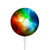 S2312 Colorful Rainbow Space Galaxy Magnetisches kabelloses Ladepad mit MagSafe 15W für iPhone 16 15 14 13 12