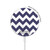S2345 Navy Blue Shavron Zig Zag Pattern Magnetisches kabelloses Ladepad mit MagSafe 15W für iPhone 16 15 14 13 12
