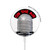S2381 Vintage Radio Microphone On The Air Magnetisches kabelloses Ladepad mit MagSafe 15W für iPhone 16 15 14 13 12