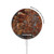 S2714 Rust Steel Texture Graphic Printed Magnetisches kabelloses Ladepad mit MagSafe 15W für iPhone 16 15 14 13 12