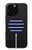 S2767 Navy White Striped Magnetisches kabelloses Ladepad mit MagSafe 15W für iPhone 16 15 14 13 12