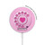 S2847 Pink Retro Rotary Phone Magnetisches kabelloses Ladepad mit MagSafe 15W für iPhone 16 15 14 13 12