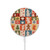 S2854 Cute Xmas Pattern Magnetisches kabelloses Ladepad mit MagSafe 15W für iPhone 16 15 14 13 12