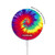 S2884 Tie Dye Swirl Color Magnetisches kabelloses Ladepad mit MagSafe 15W für iPhone 16 15 14 13 12