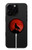 S2955 Wolf Howling Red Moon Magnetisches kabelloses Ladepad mit MagSafe 15W für iPhone 16 15 14 13 12