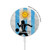 S2977 Argentina Football Soccer Magnetisches kabelloses Ladepad mit MagSafe 15W für iPhone 16 15 14 13 12