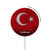 S2991 Turkey Football Soccer Magnetisches kabelloses Ladepad mit MagSafe 15W für iPhone 16 15 14 13 12