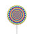 S3162 Colorful Psychedelic Magnetisches kabelloses Ladepad mit MagSafe 15W für iPhone 16 15 14 13 12