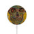 S3359 Vincent Van Gogh Skull Magnetisches kabelloses Ladepad mit MagSafe 15W für iPhone 16 15 14 13 12