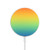 S3698 LGBT Gradient Pride Flag Magnetisches kabelloses Ladepad mit MagSafe 15W für iPhone 16 15 14 13 12