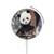 S3793 Cute Baby Panda Snow Painting Magnetisches kabelloses Ladepad mit MagSafe 15W für iPhone 16 15 14 13 12