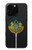 S3858 Ukraine Vintage Flag Magnetisches kabelloses Ladepad mit MagSafe 15W für iPhone 16 15 14 13 12