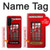S0058 British Red Telephone Box Hülle Schutzhülle Taschen für Samsung Galaxy A26