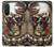 S0753 Skull Wing Rose Punk Hülle Schutzhülle Taschen für Samsung Galaxy A26