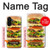 S0790 Hamburger Hülle Schutzhülle Taschen für Samsung Galaxy A26
