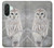 S1566 Snowy Owl White Owl Hülle Schutzhülle Taschen für Samsung Galaxy A26