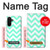 S1723 Mint Chevron Zigzag Hülle Schutzhülle Taschen für Samsung Galaxy A26