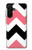 S1849 Pink Black Chevron Zigzag Hülle Schutzhülle Taschen für Samsung Galaxy A26