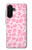 S2213 Pink Leopard Pattern Hülle Schutzhülle Taschen für Samsung Galaxy A26