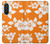 S2245 Hawaiian Hibiscus Orange Pattern Hülle Schutzhülle Taschen für Samsung Galaxy A26