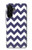S2345 Navy Blue Shavron Zig Zag Pattern Hülle Schutzhülle Taschen für Samsung Galaxy A26